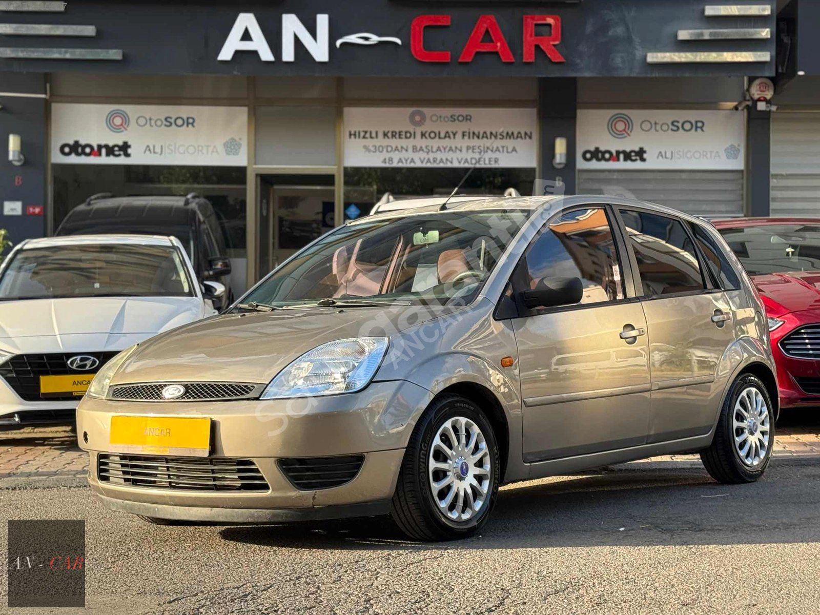 ANCARDAN FORD FİESTA 1.4 TDCİ KREDİ KARTI TAKSİT İMKANI