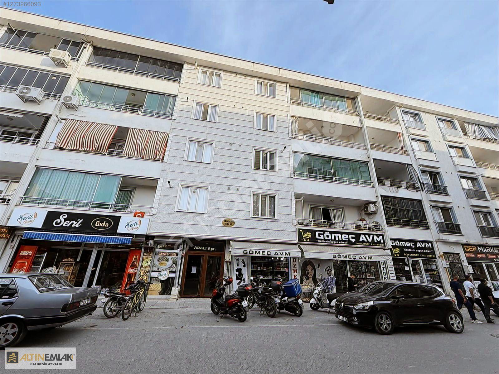 ALTIN EMLAKTAN GÖMEÇ MERKEZDE KİRALIK 3+1 DAİRE