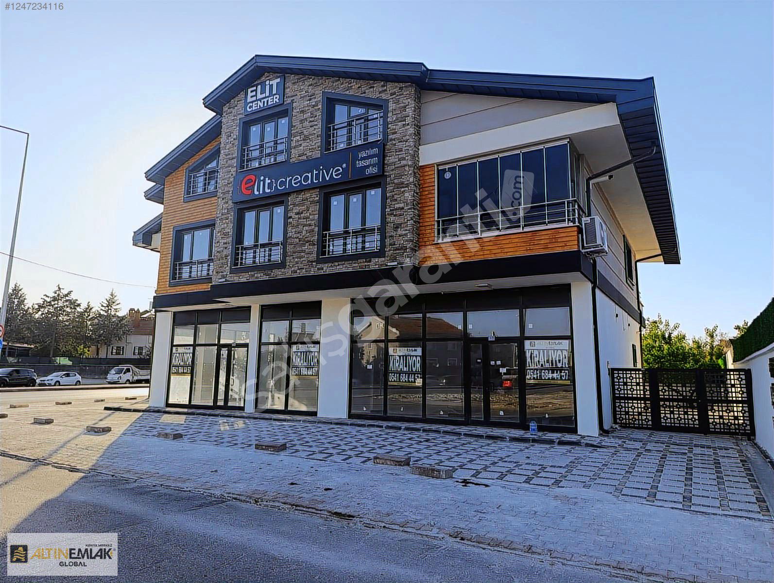 Meram N. Erbakan Cad. Üzerinde 120+140 m2 Kiralık Ticari Dükkan