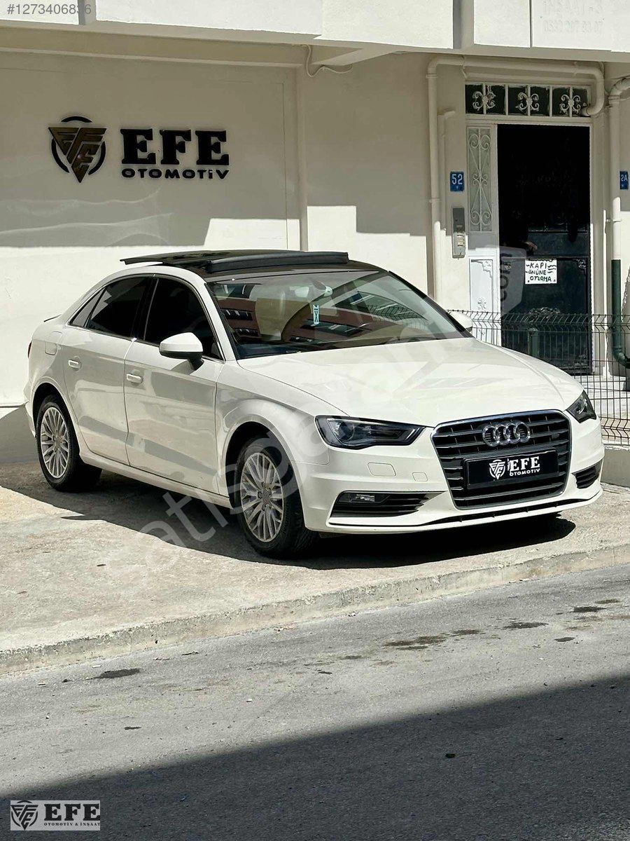 EFE OTO'DAN 2015 A3 1.6 TDI AMBIENTE CAM TAVAN 98.000km HATASIZZ