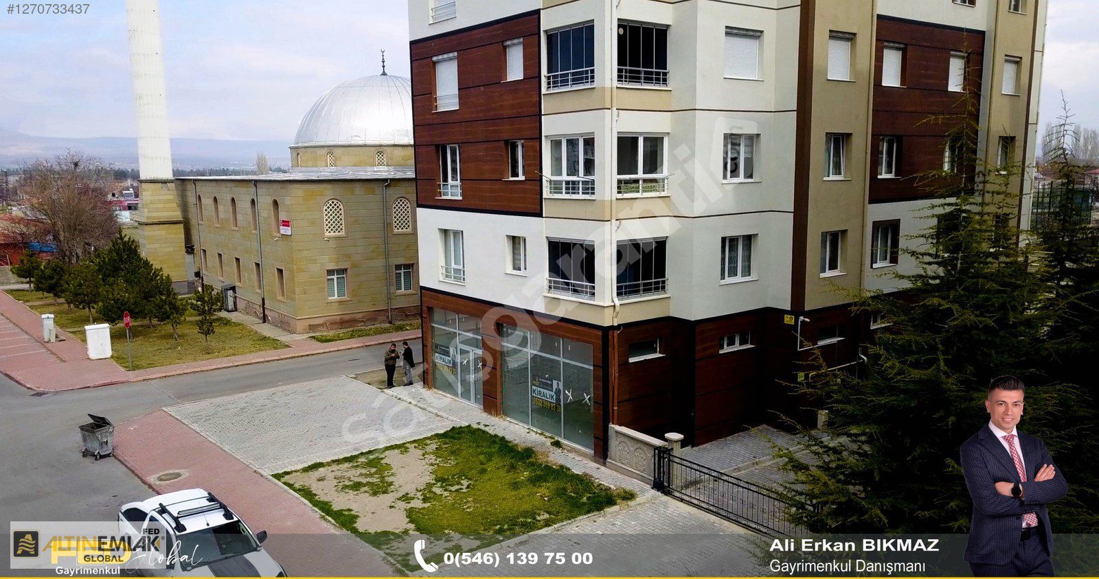 ALTIN EMLAK FED HAVAALANI ANA CADDE ÜZERİ KİRALIK DÜKKAN