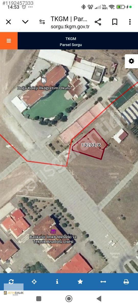 PAŞAALANI MAHALLESİ'NDE SATILIK 135 m2 ARSA HİSSESİ