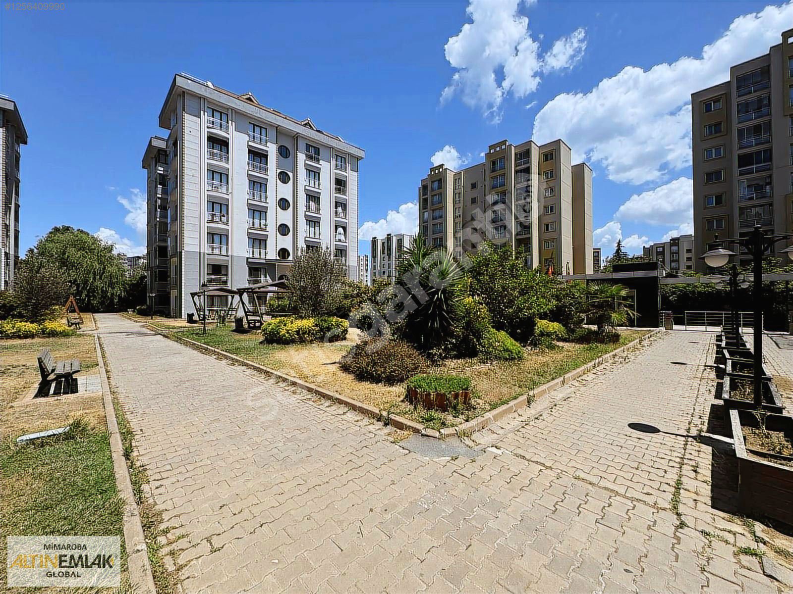 Mimaroba Diamond Hill sitesi 1+1 bahçe katı satılık daire