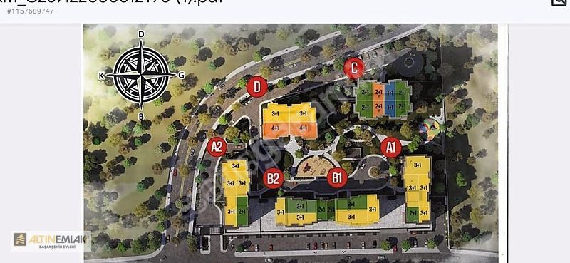 ISPARTAKULE TUAL COMFORT 3.CEPHELİ 3+1 DEVREN SATILIK DAİRE