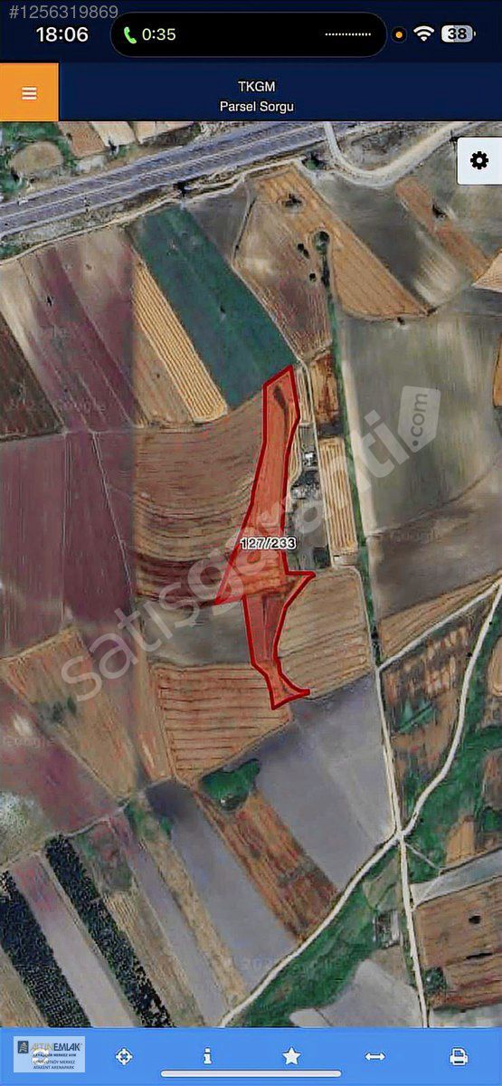 Çatalca Nakkaş'da 500 m2 Hisseli Tarla