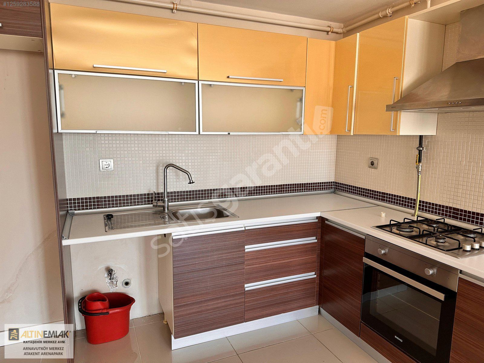 FIRSAT!! Rayana 1 Residence 80 m2 1+1 12.Kat Temiz