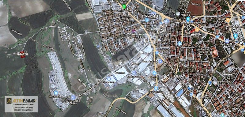 İSTANBUL ARNAVUTKÖY HADIMKÖY HASTANE MAHALLESİ SATILIK ARSA HİS.
