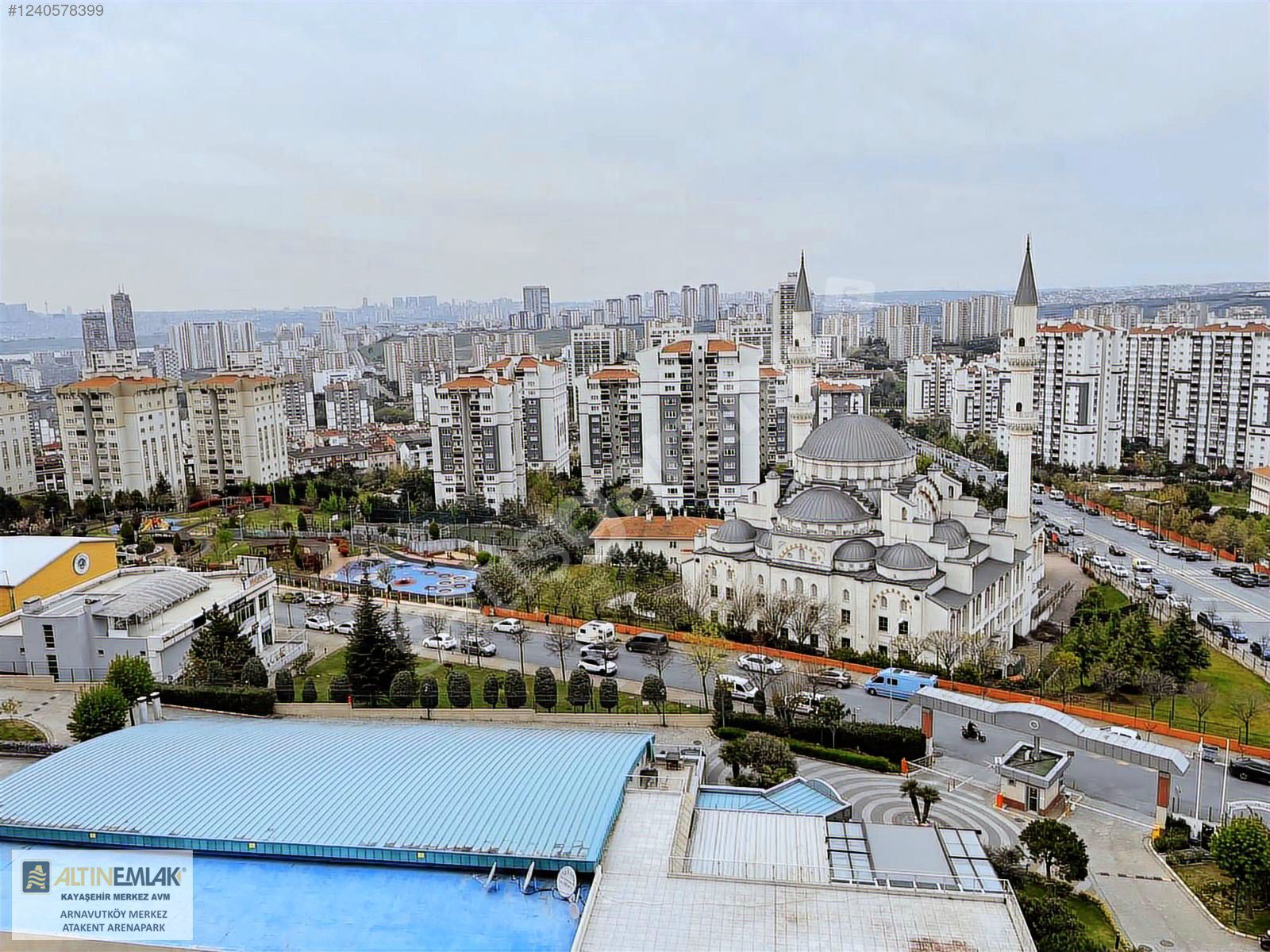 HALKALI ATAKENT GÜNEŞPARK EVLERİ,ÖN CEPHE,MANZARALI KİRACISIZ