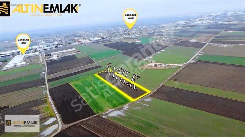 Ergene Vakıflarda 13.531m2 Sanayi İmarına Yakın Tarla Yatırımlık