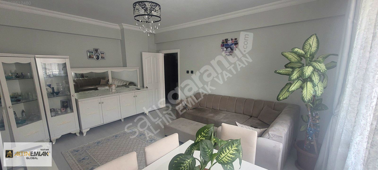 MASRAFSIZ TERTEMİZ LUX YAPILI SATILIK 3+1 DAİRE