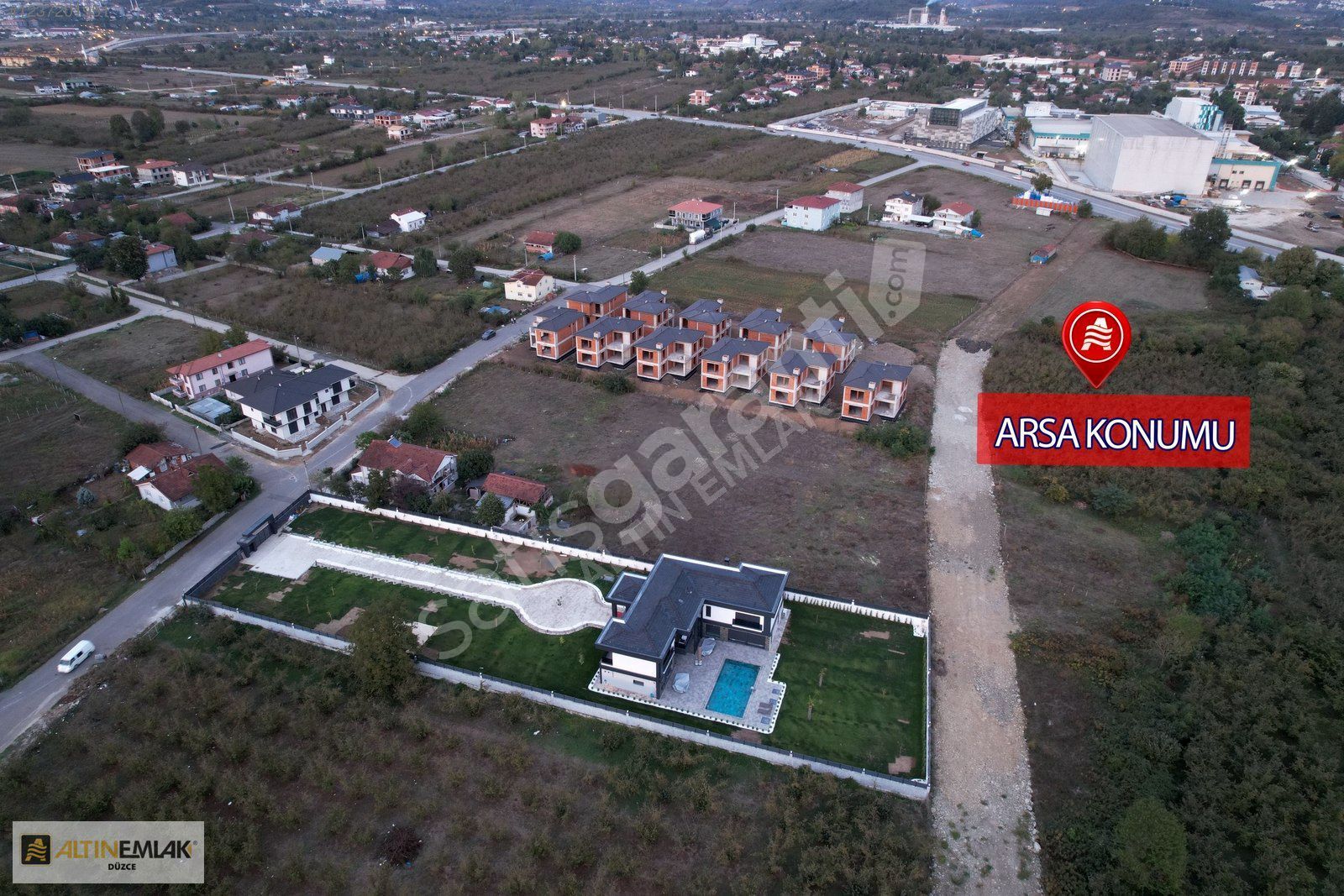 ALTIN EMLAK'TAN ARAPÇİFTLİĞİ MH. SATILIK FIRSAT 4.157M² ARSA