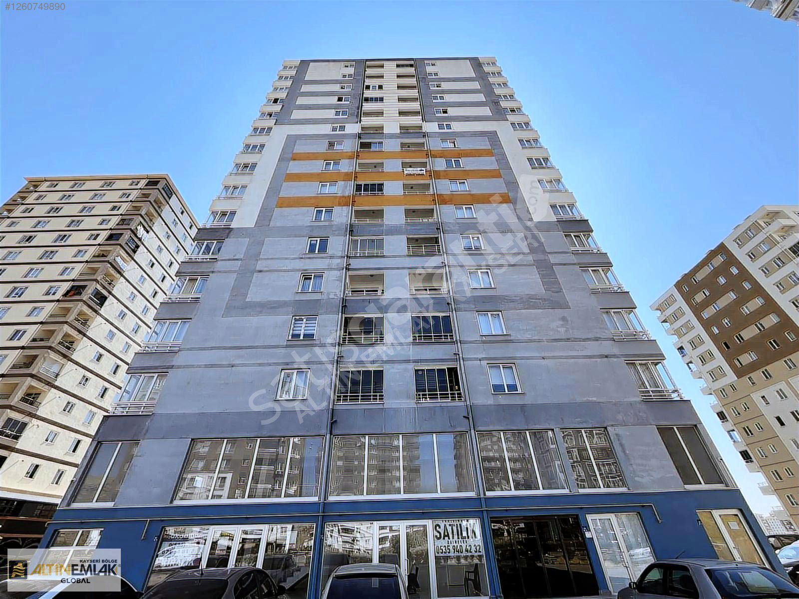 Talas Mevlana'da 3+1 Satılık Güzel Manzaralı Daire