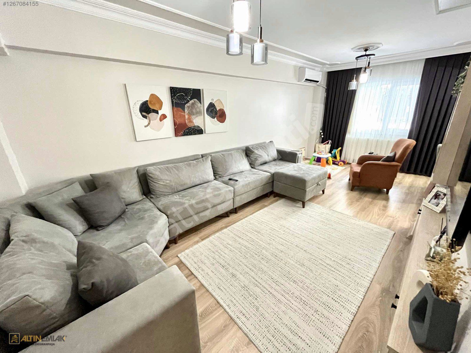 1.BAĞLAR SOKAK'TA SATILIK 2+1 90M2 YÜKSEK GİRİŞ DAİRE