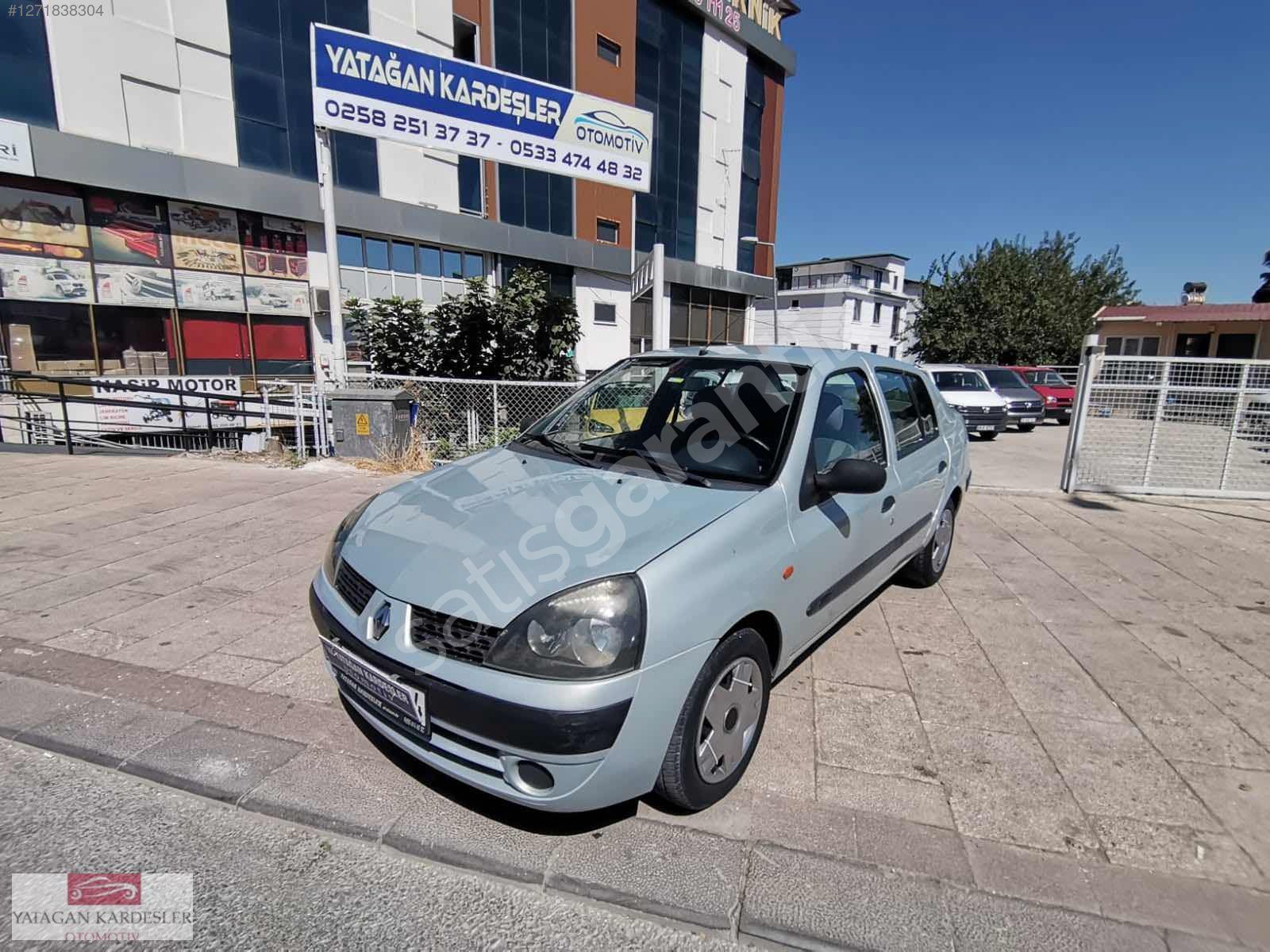 YATAĞAN KARDEŞLER OTO'DAN 2003 CLİO SEMBOL HATASIZ