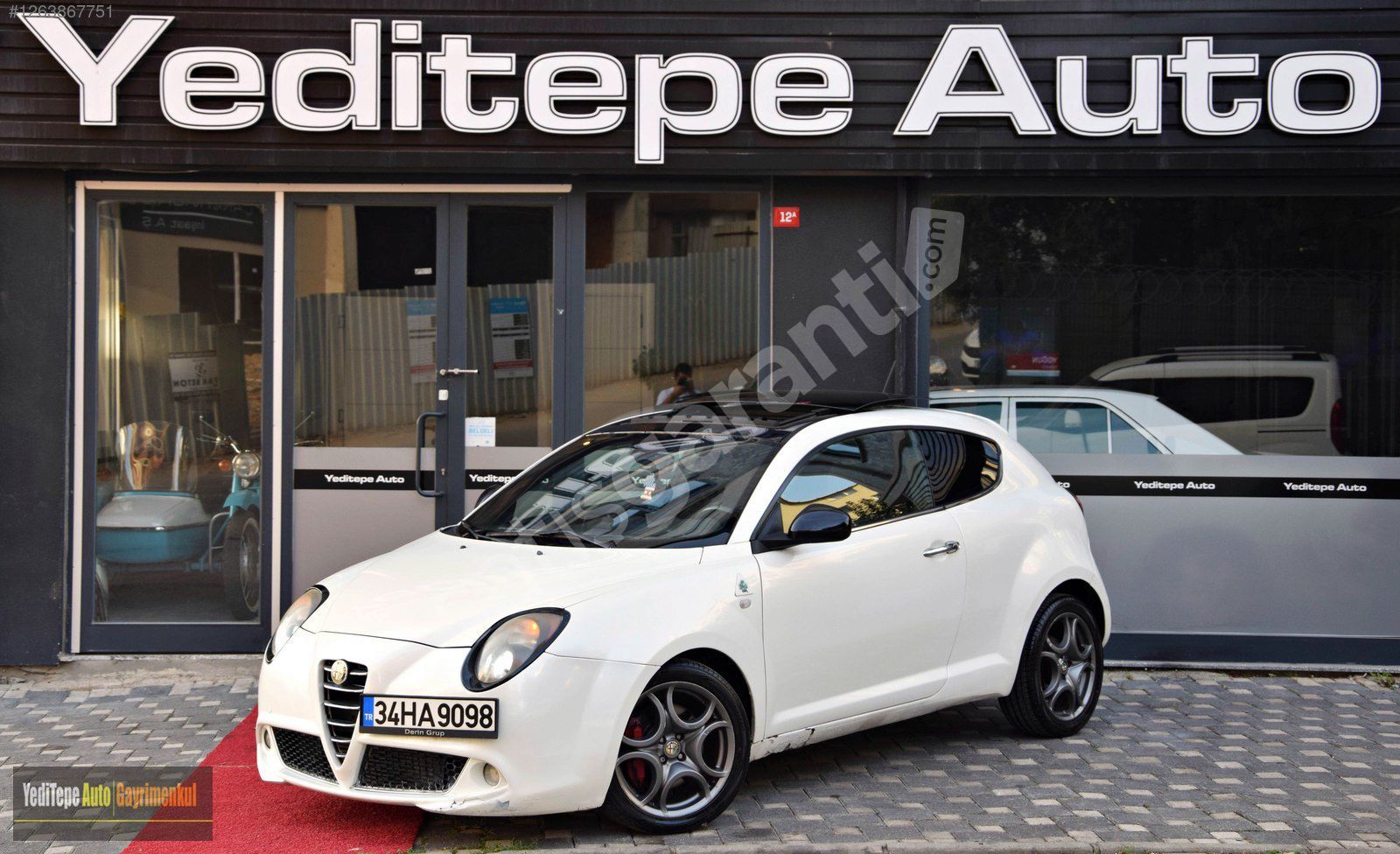2011-ALFA ROMEO MİTO (107.000KM )CAM TAVAN