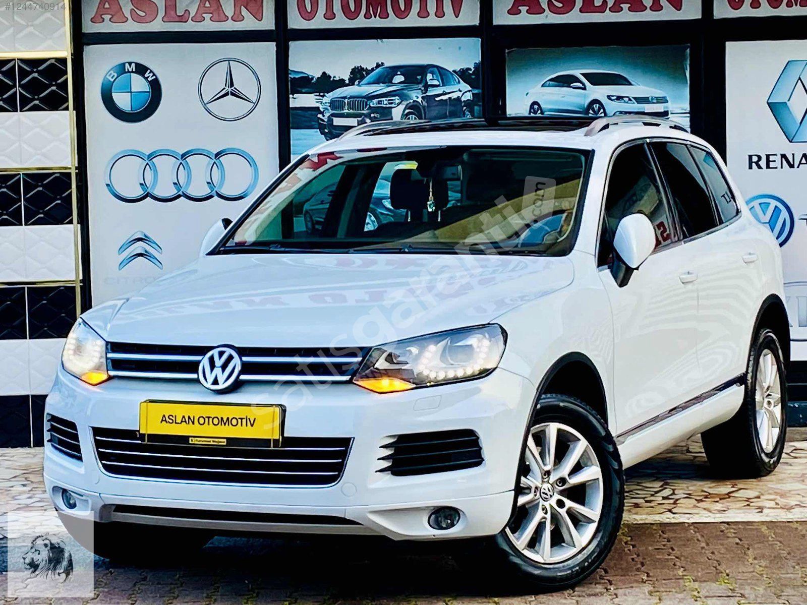 2013 VOLKSWAGEN TOUAREG 3.0 TDİ 245 HP V6 BMT FULL DOLU 4X4