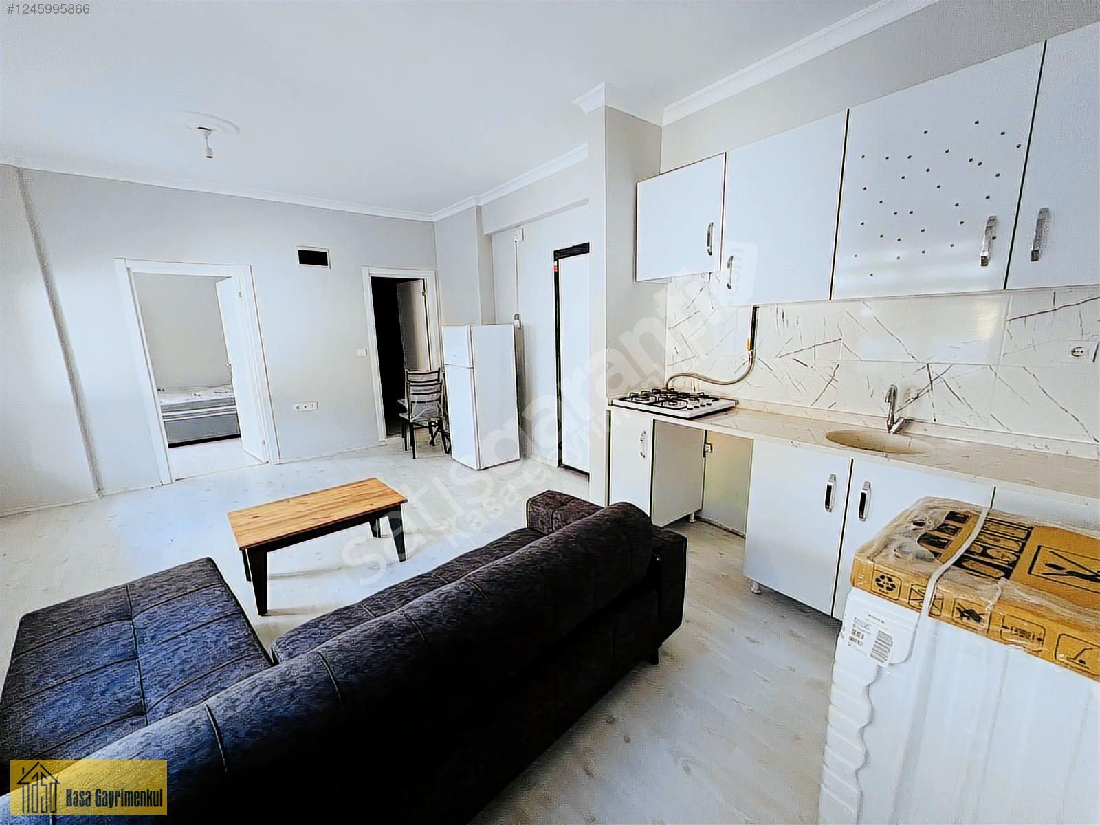 Kasa Gayrimenkul |Görükle| Merkezde Kiracısız 1+1 Satılık Daire