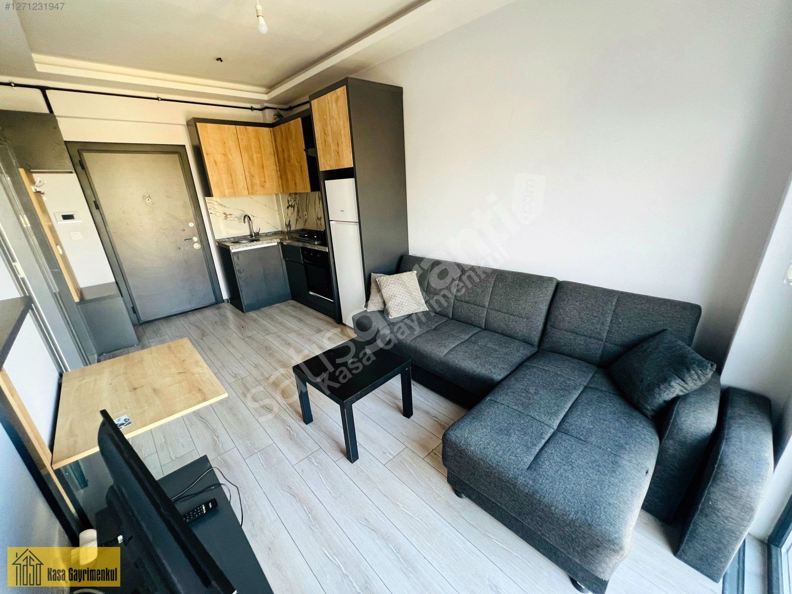 Kasa Gayrimenkul | Görükle | Fiz Yapı Bulvar Eşyalı 1+1 Kiralık
