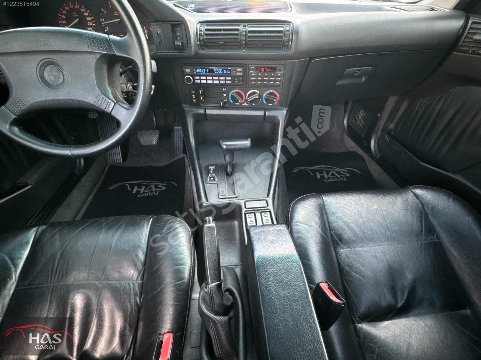 HAS... ORGİNAL BMW E34 OZENLE VE KEYİFLE HAZİRLANMİŞ