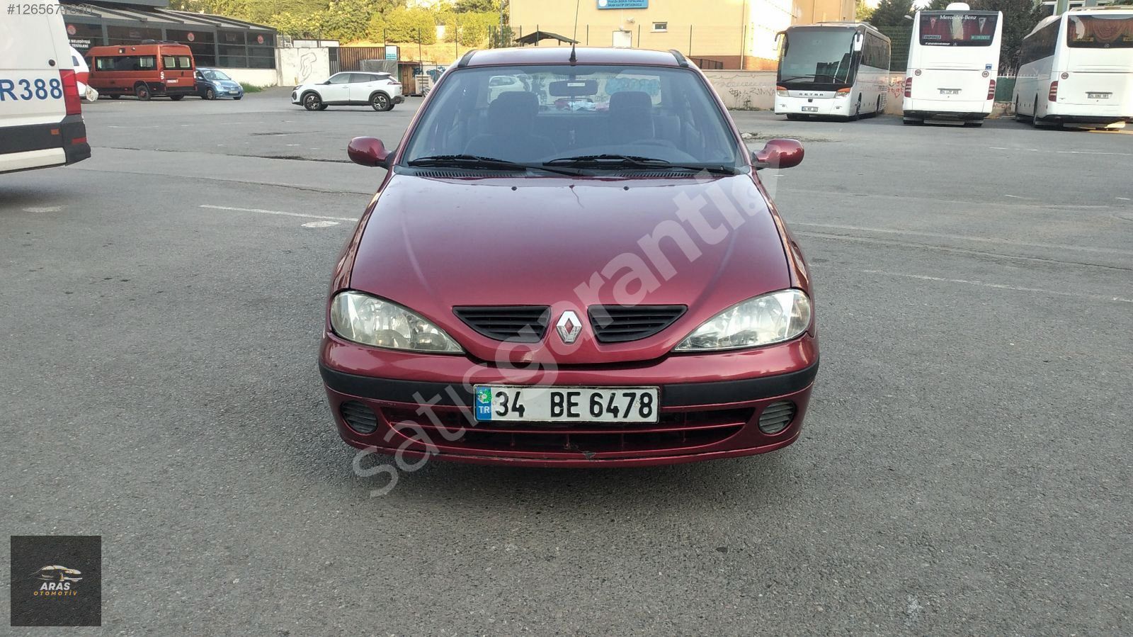 ARAS OTOMOTİVDEN//2001 MODEL//MEGANE//EMSALSİZ TEMİZLİKTE