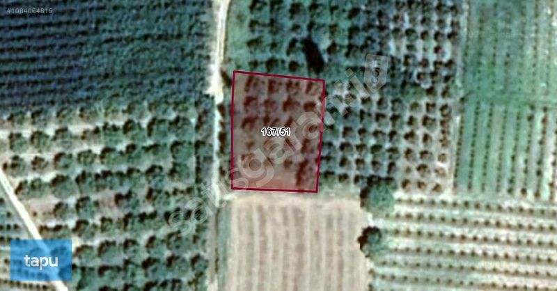Isparta Gelendost 1.335 m2 Yatırımlık Tarla