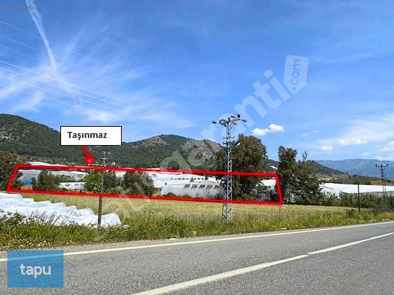 Anamur Malaklar'da Sera Bölgesinde Hisseli 7 Dönüm Tarla