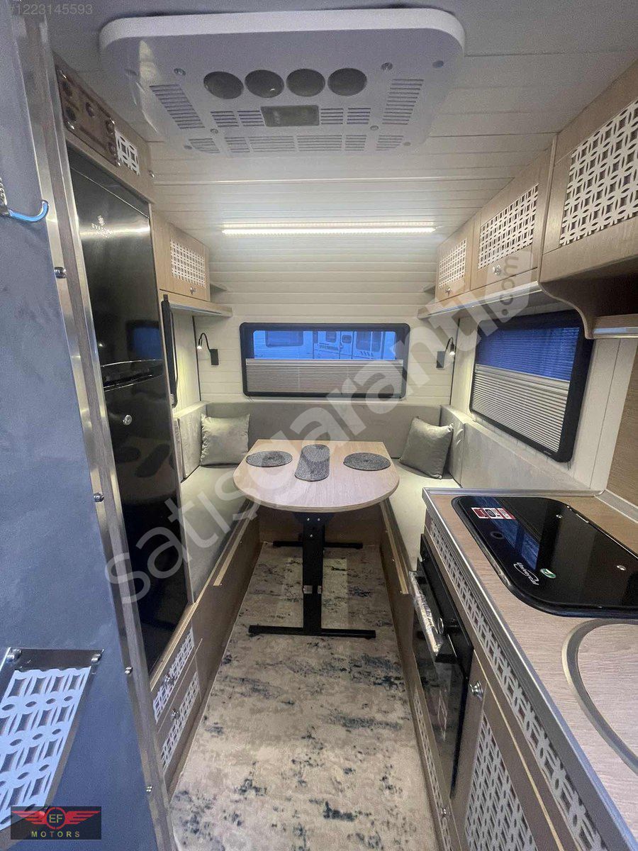 ANKARAVAN MAXİ 4 KİŞİLİK-PREMİUM-KLİMA-STABİLİZATÖR-GAZLI FIRIN