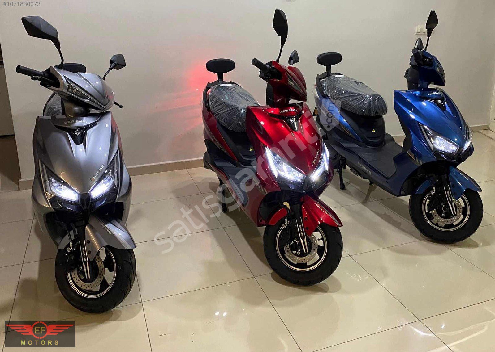 2023 WAWASAKY ELEKTRİKLİ MOTOSİKLET K.KARTINA V.FARKIZ 6TAKSİT