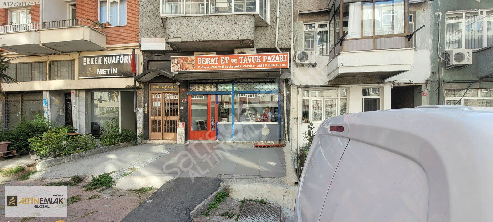 MANTIKLI TAKASA UYGUN YÜKSEK TAVANLI 2 KATLI SATILIK DÜKKAN