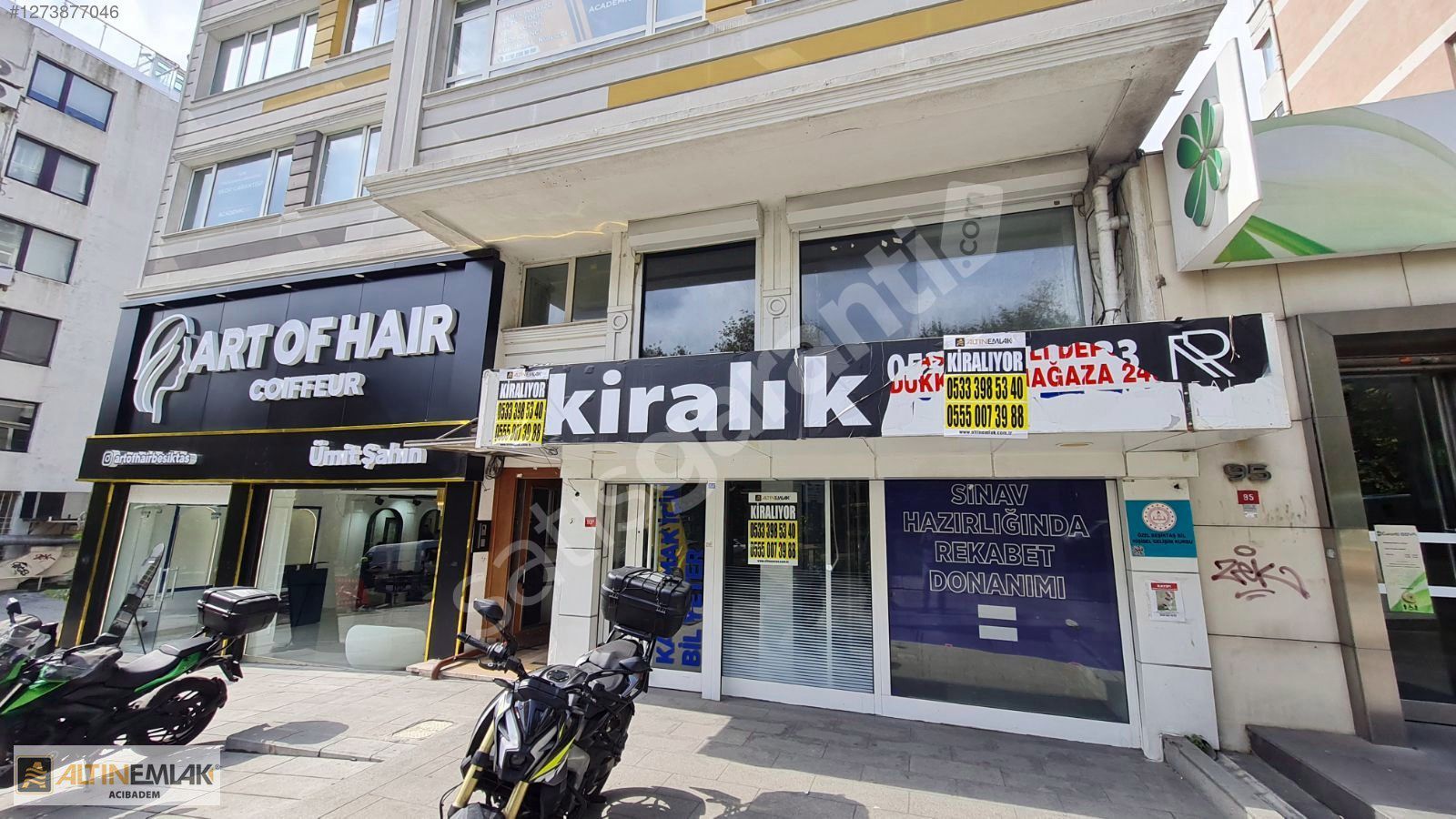 BEŞİKTAŞ BARBAROS BULVARI ÜZERİNDE,300 M2 KULLANIMLI,6MT CEPHELİ