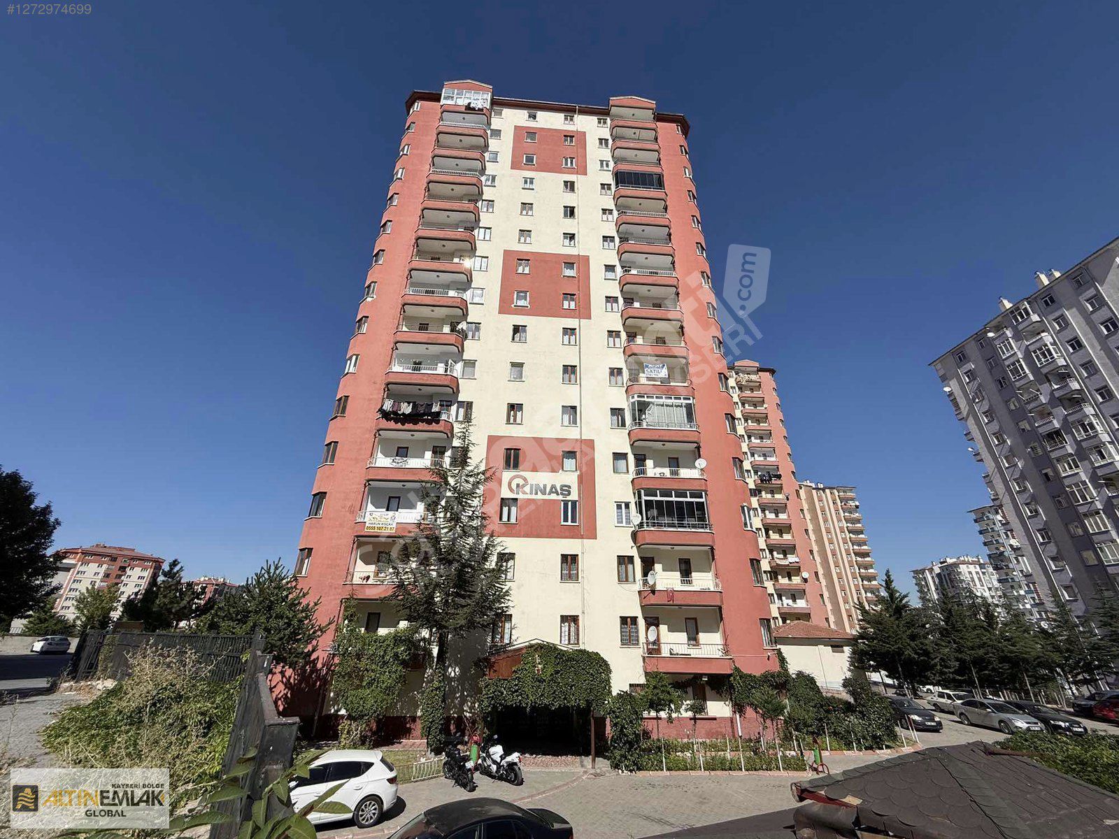 ALTIN EMLAK'TAN SATILIK 3+1 TEMİZ KINAŞ DAİRESİ