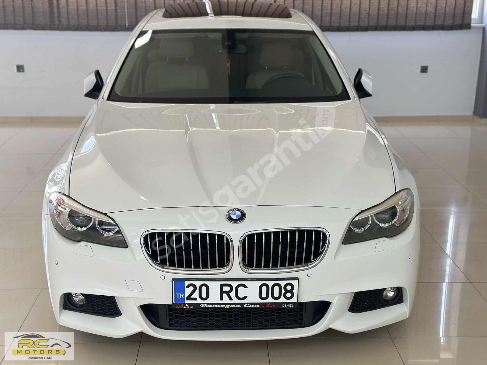 2013 MODEL BMW 5.20i PREMİUM VAKUM HAYALET NBT DIŞ M SPORT