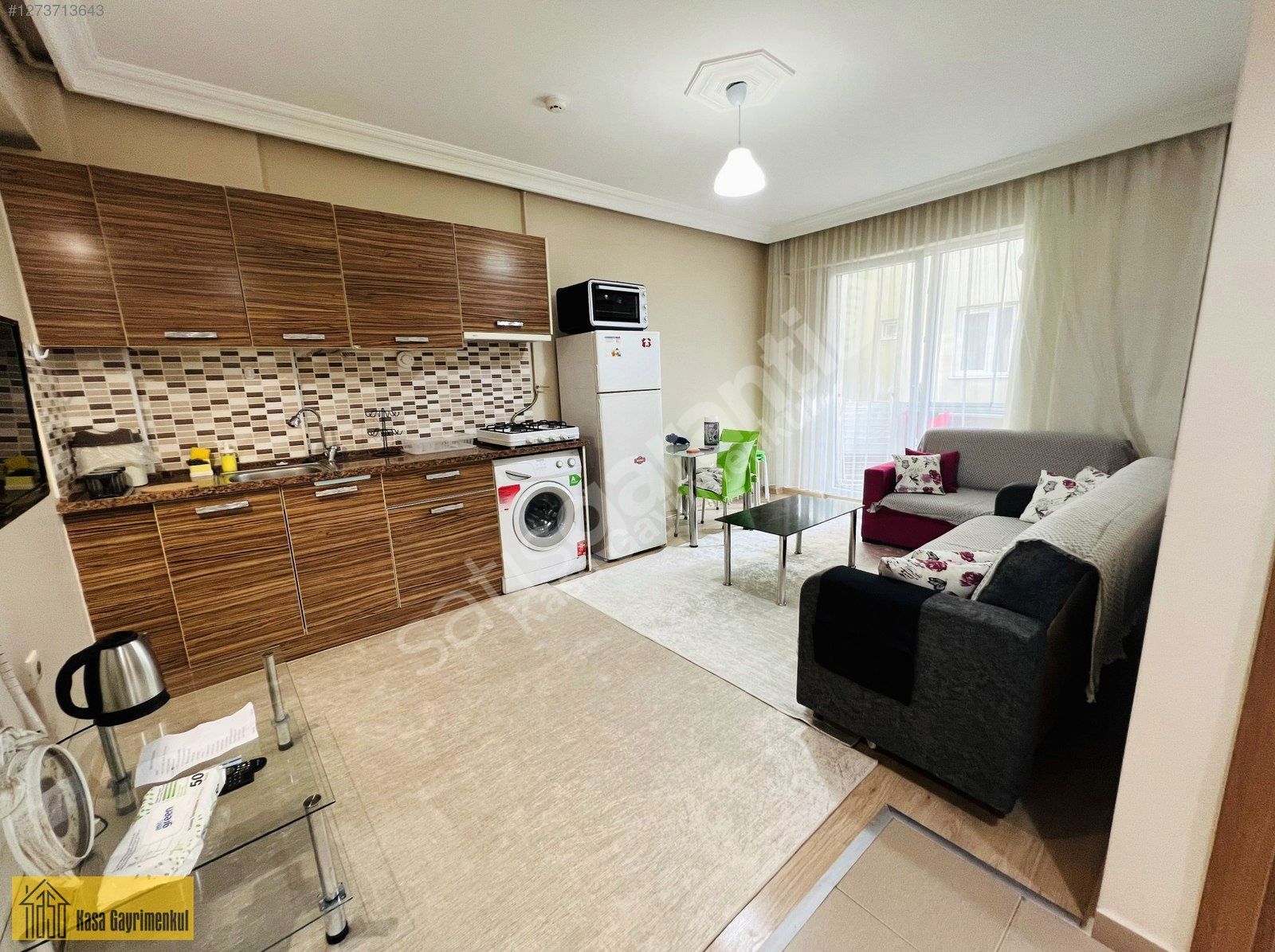 Kasa Gayrimenkul | Görükle | Özinal 1 Sit. 1+1 Eşyalı Kiralık