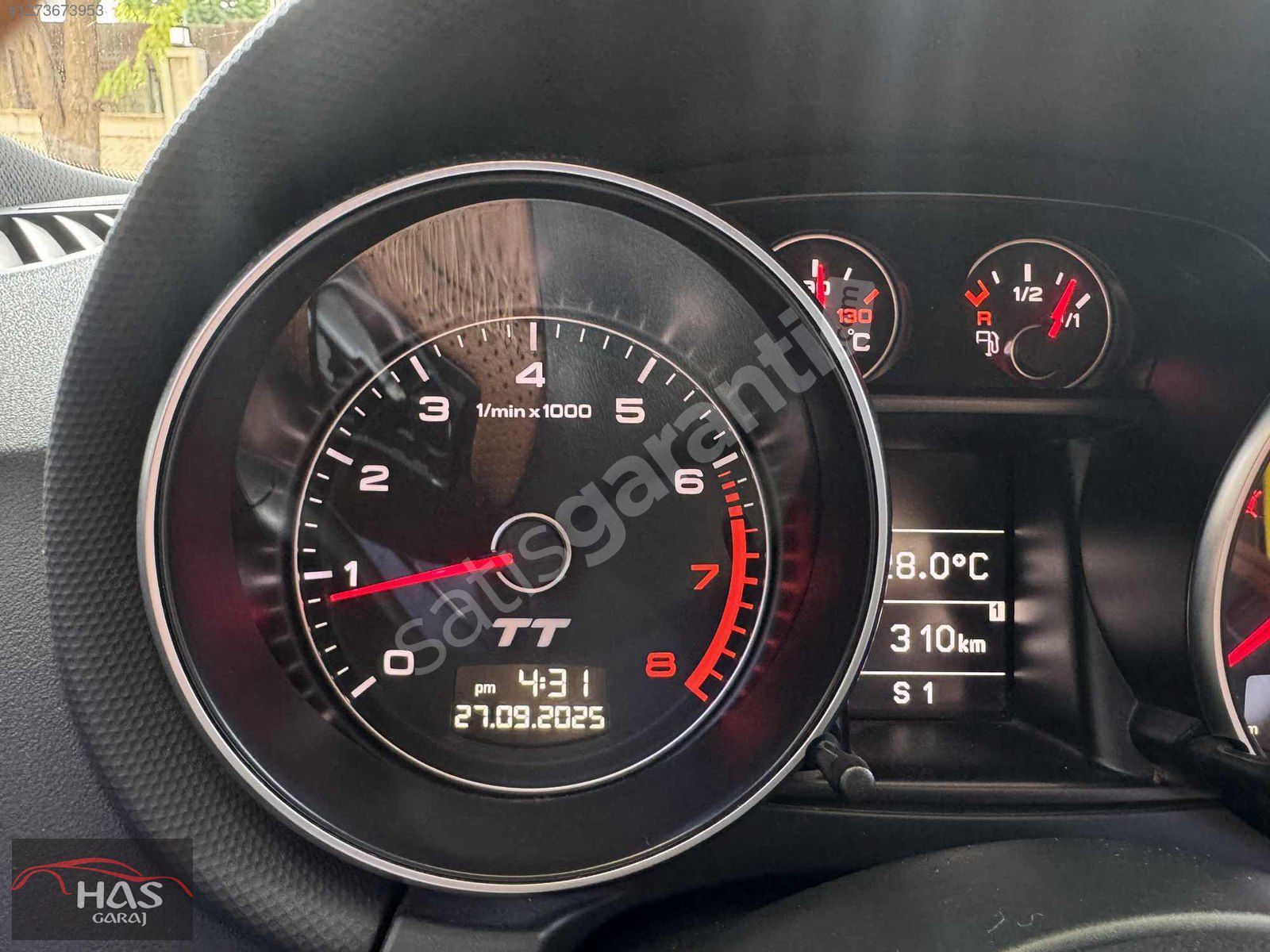 HAS..2013 AUDİ TT 2.0TFSI QUATTRO +HATASIZ+BOYASIZ