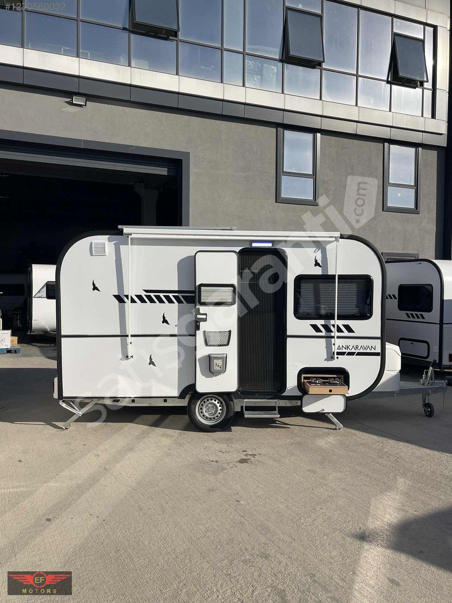 ANKARAVAN 3.95 SABİT YATAK-GÜNEŞ PANEL-12V BUZDOLABI-DIŞ OCAK