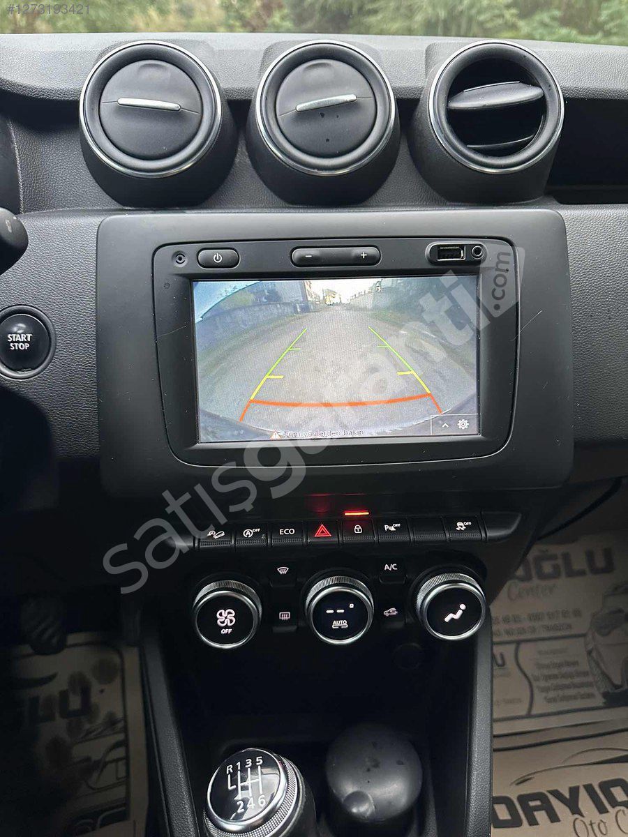 2018 DUSTER4x4 82.000KM BOYASIZ PRESTİGE ATMACA TURUNCU