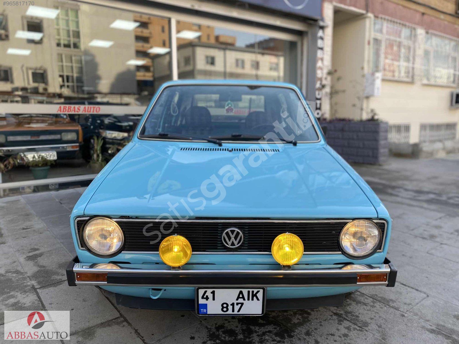 VW GOLF 1.6 MK1 KOLEKSİYONLUK ORJİNAL FULL BAKIMLI EMSALSİZ