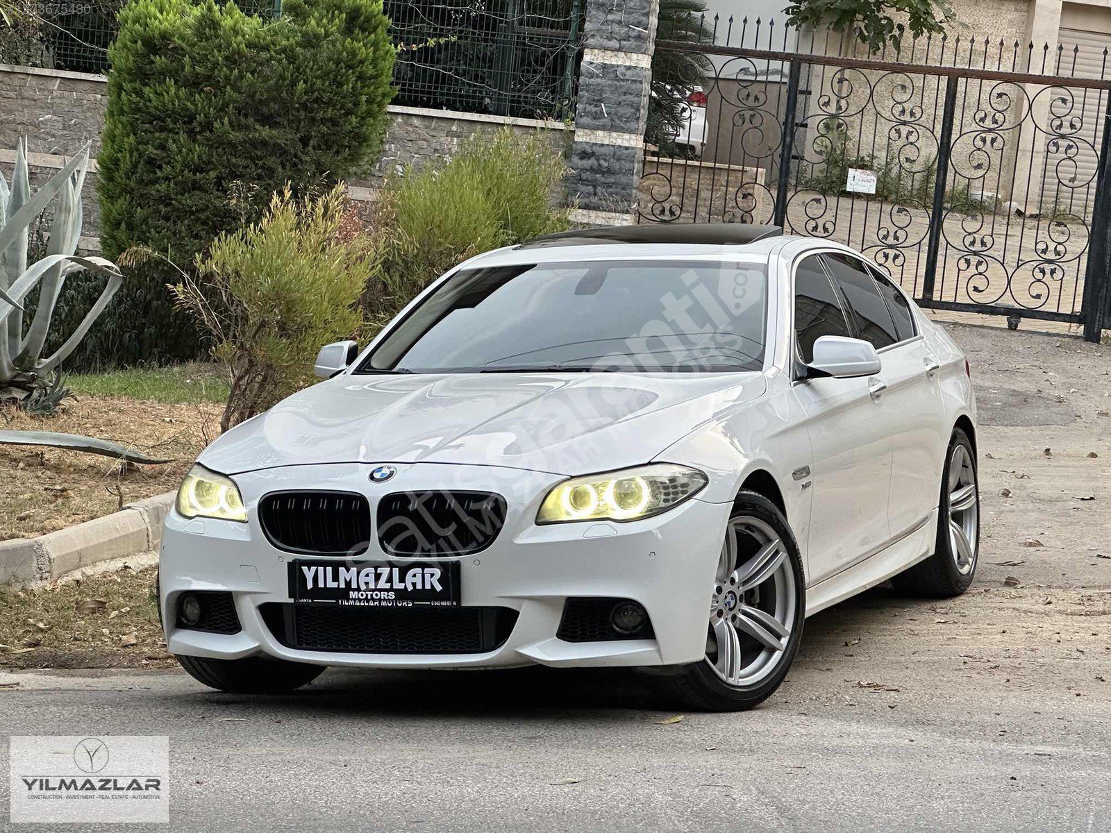YILMAZLAR MOTORSDAN 2012 BMW 525 XDRİVE TERTEMİZ NBT/COBRA VİTES