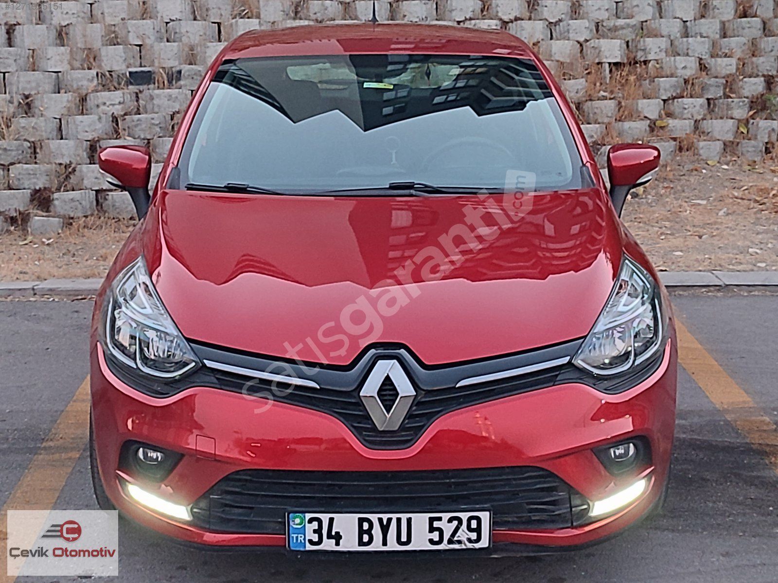 BOYASIZ - 2019 RENAULT CLIO 1.5dCI TOUCH - OTOMATİK - 35BİN KM