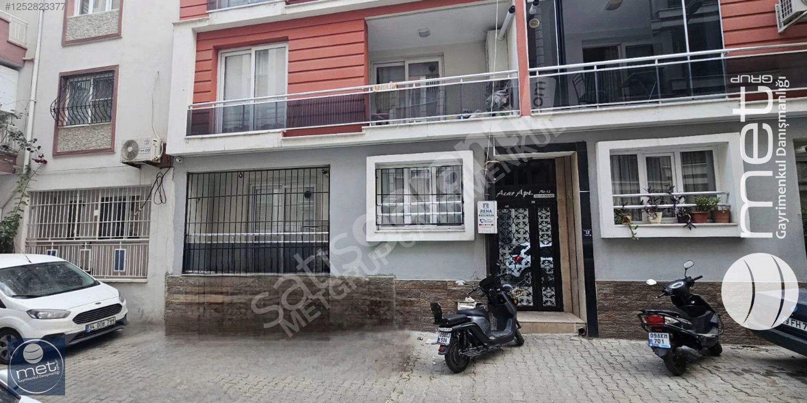 METGRUP'TAN ALT EFELER MAH. D.GAZLI VE EŞYALI 40 M² 1+1