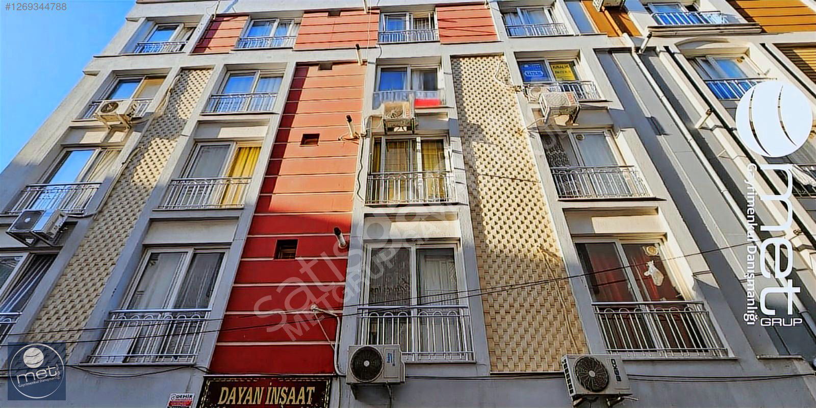 METGRUP'DAN ORTA MAH.DE ARA KAT BALKONLU ÇİFT CEPHE 40 M² 1+1