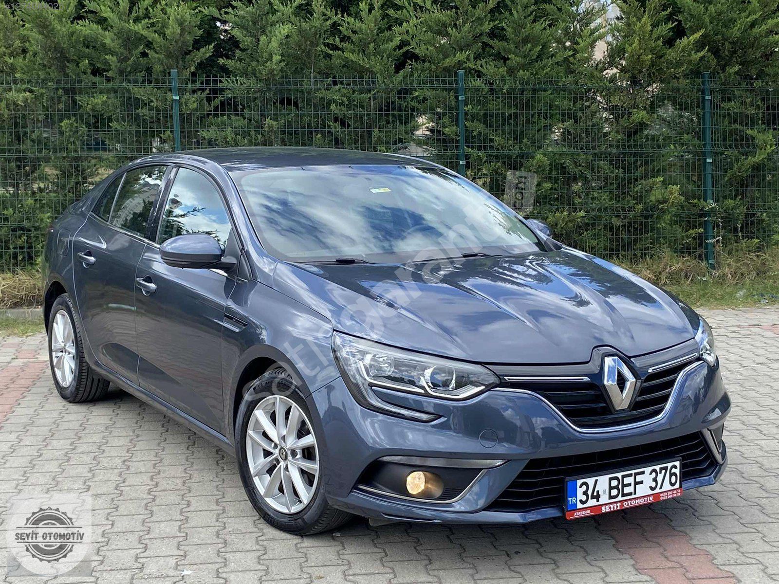 2018 RENAULT MAGANE SEDAN 1.5 DCI TOUCH EDC 110 HP 186.000 KM'DE