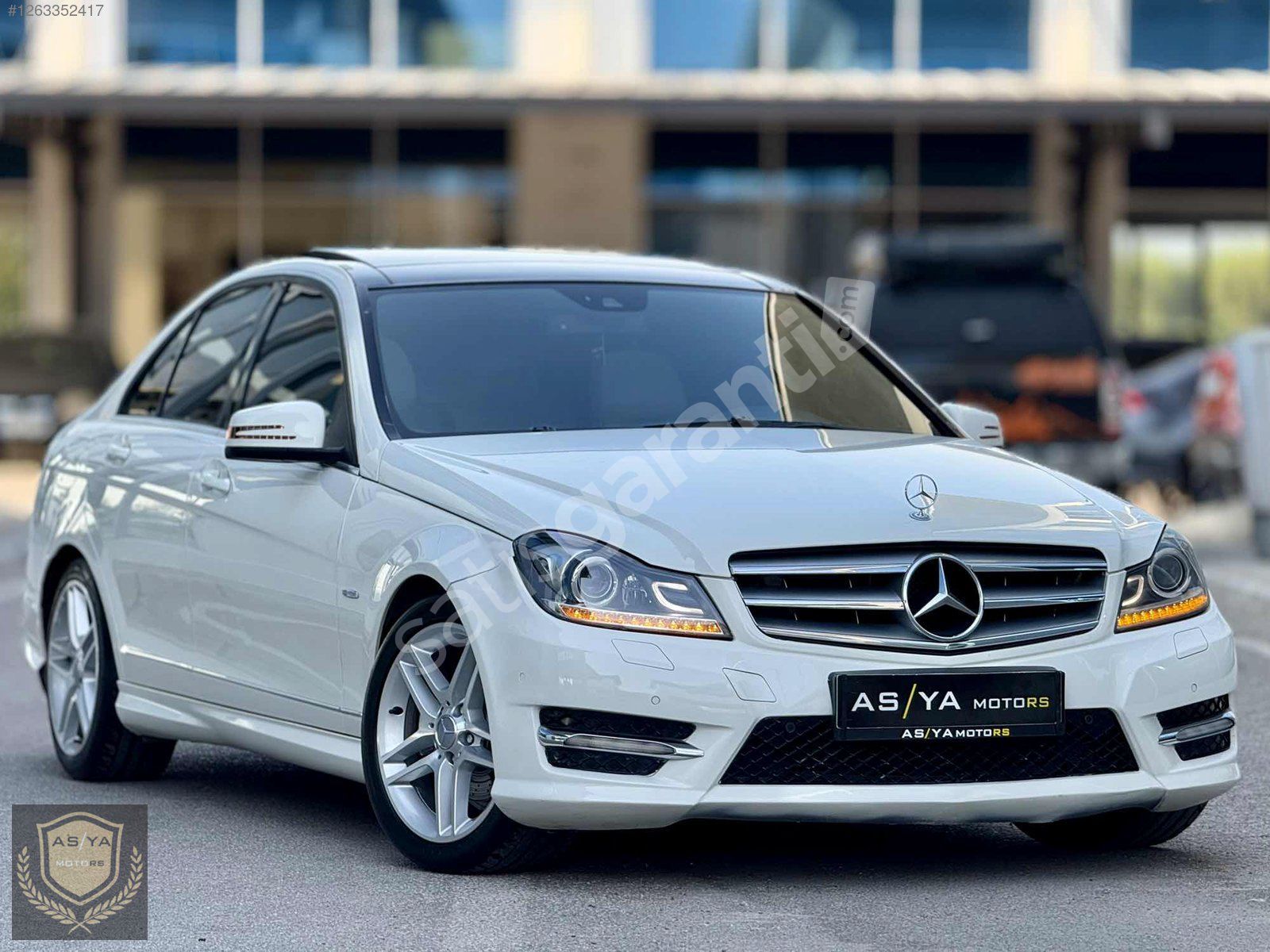 2012 MERCEDES C180 KOMP. AMG DÜŞÜK KM İÇ-DIŞ BEYAZ KREDİ İMKANI