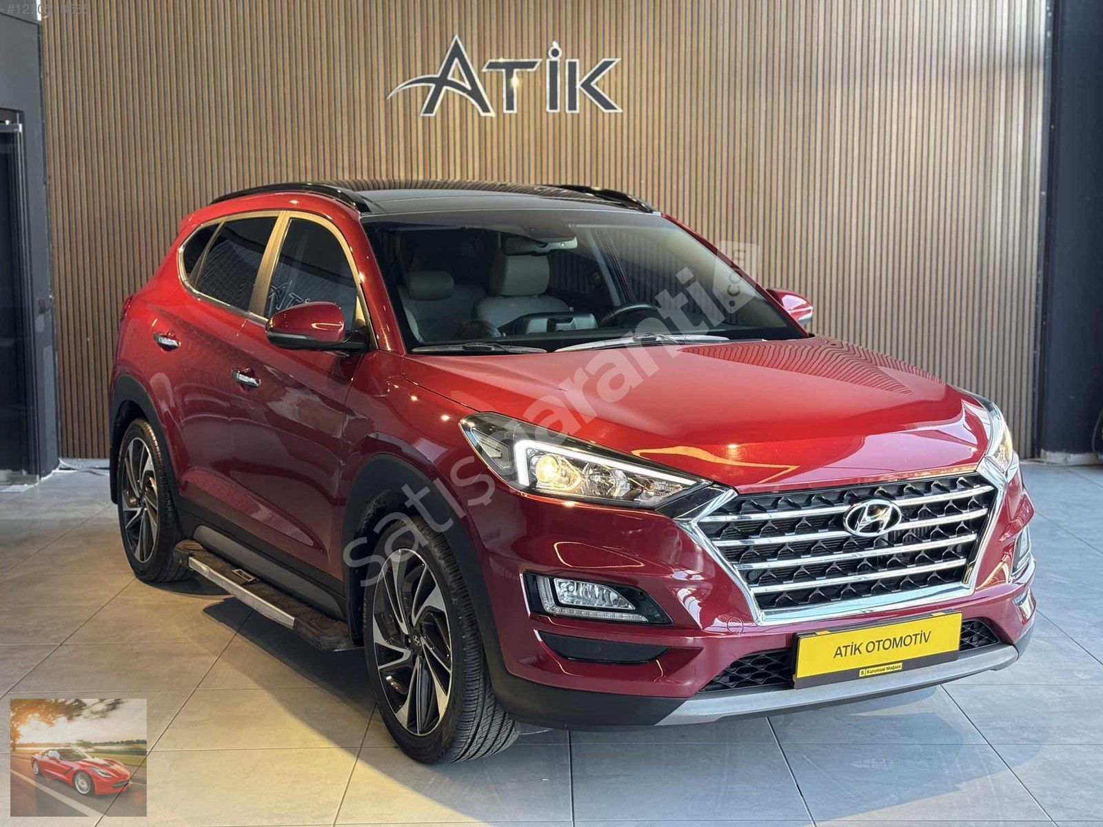 ATİK OTOMOTİV'DEN HYUNDAI TUCSON 2021 ÇIKIŞLI HATASIZ BOYASIZ
