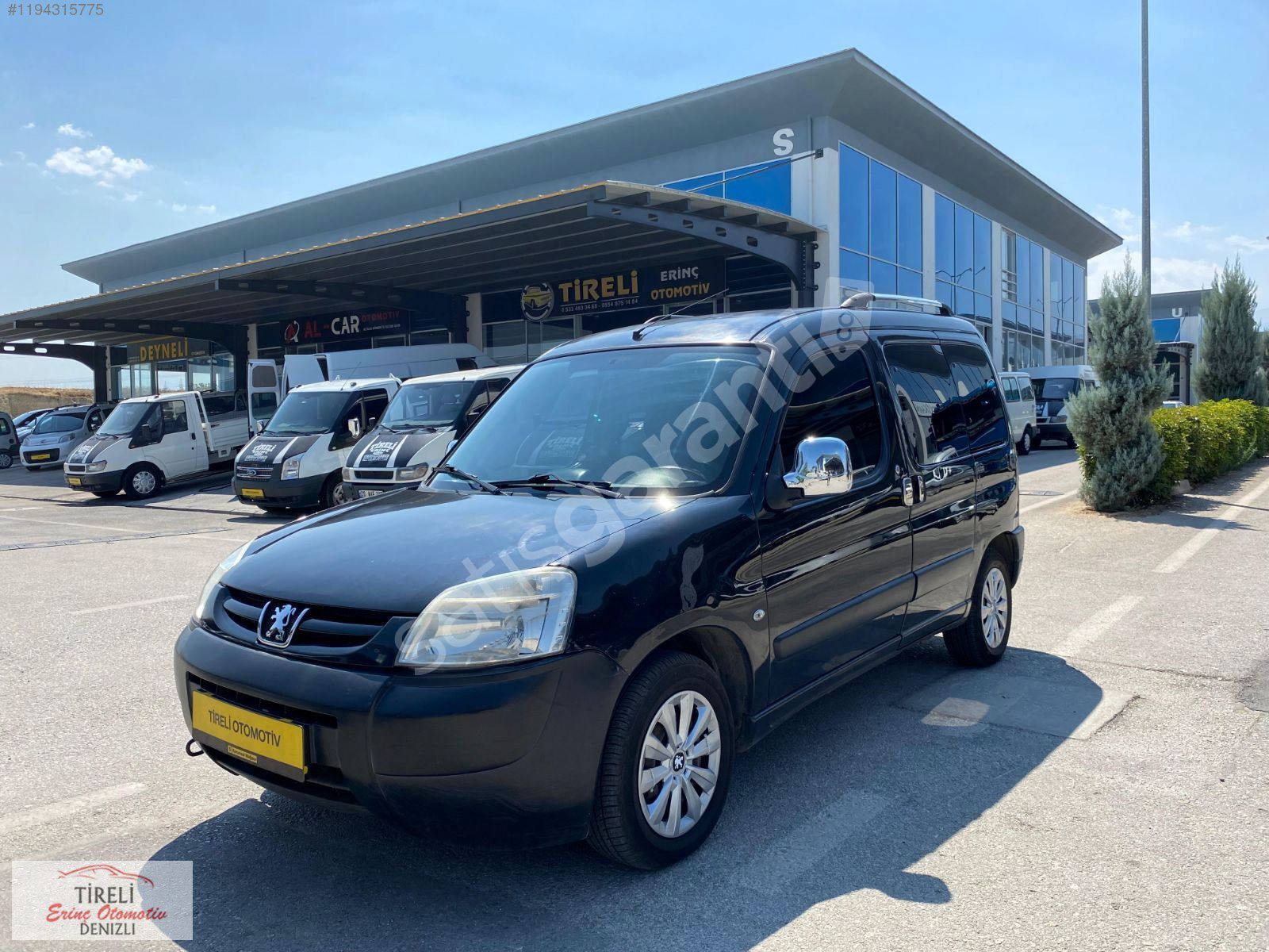 TİRELİ DEN 2008 MODEL 1.9 PARTNER BOYASIZ 177.000 KM