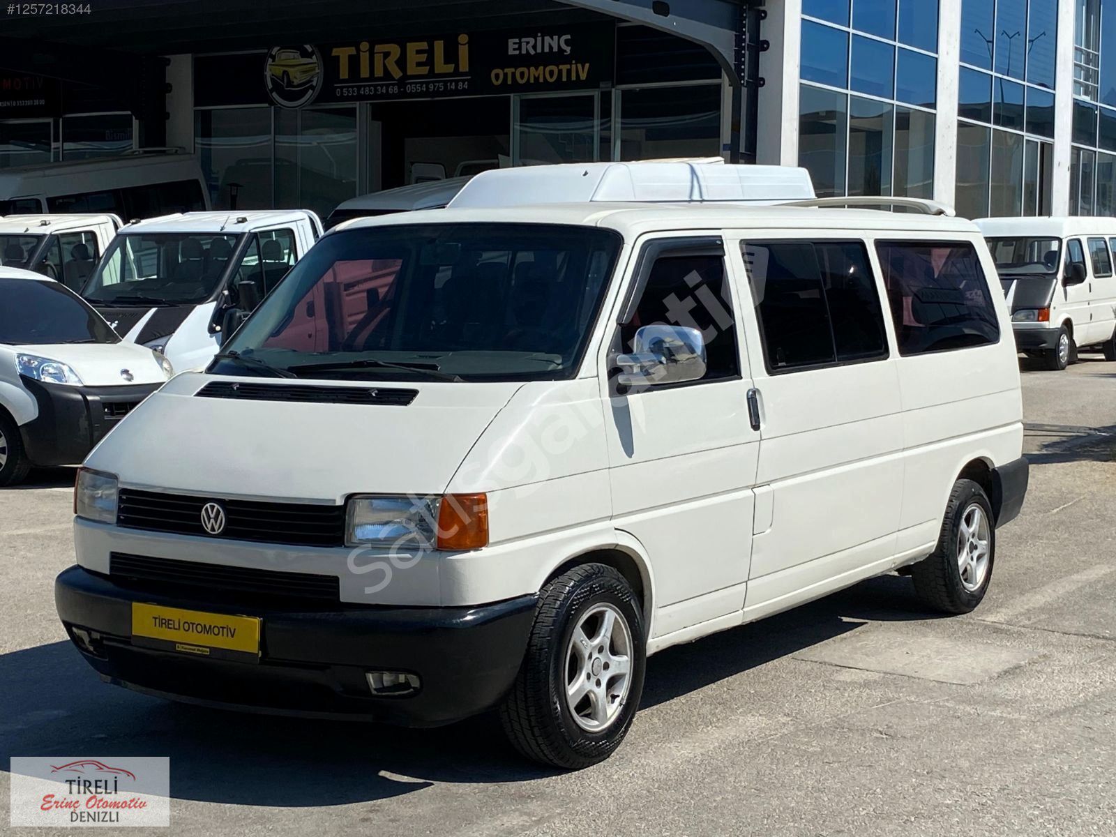 TİRELİ DEN 1998 MODEL 2.5 TDİ TRANSPORTER 10 KİŞİLİK MİNİBÜS
