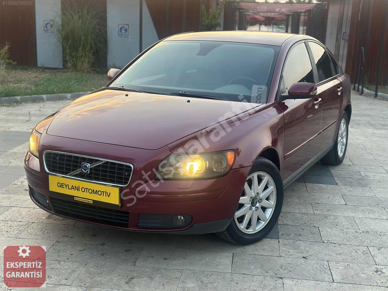 S40-VOLVO-1.6 BENZ LPG-FOCUS MOTOR- KAPUT TAVAN ÇOK YER BOYASIZ