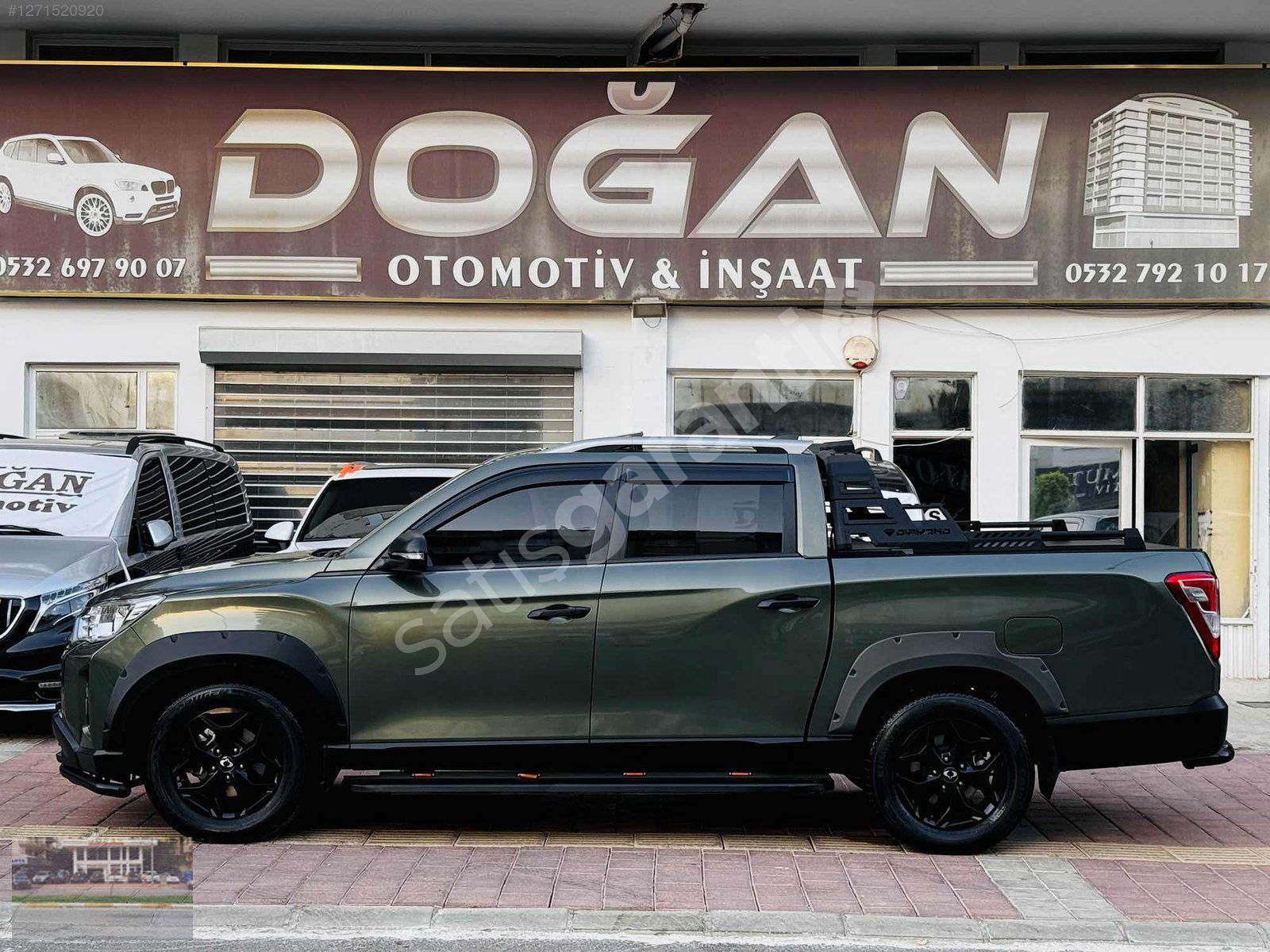 2024 ÇIKIŞLI BOYASIZ MUSSO GRAND 2.2 D PLATİNUM PLUS AKSESUARLI