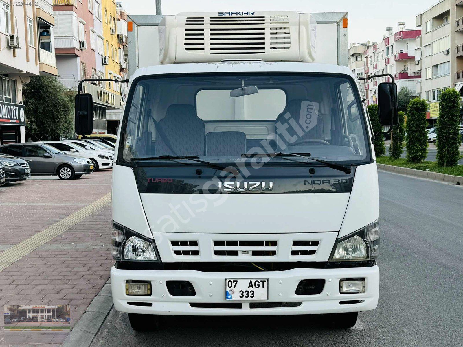 2007 ISIZU NQR 3D 8 TEKER FRİGO -18 LİFTLİ BAKIMLI MASRAFSIZ