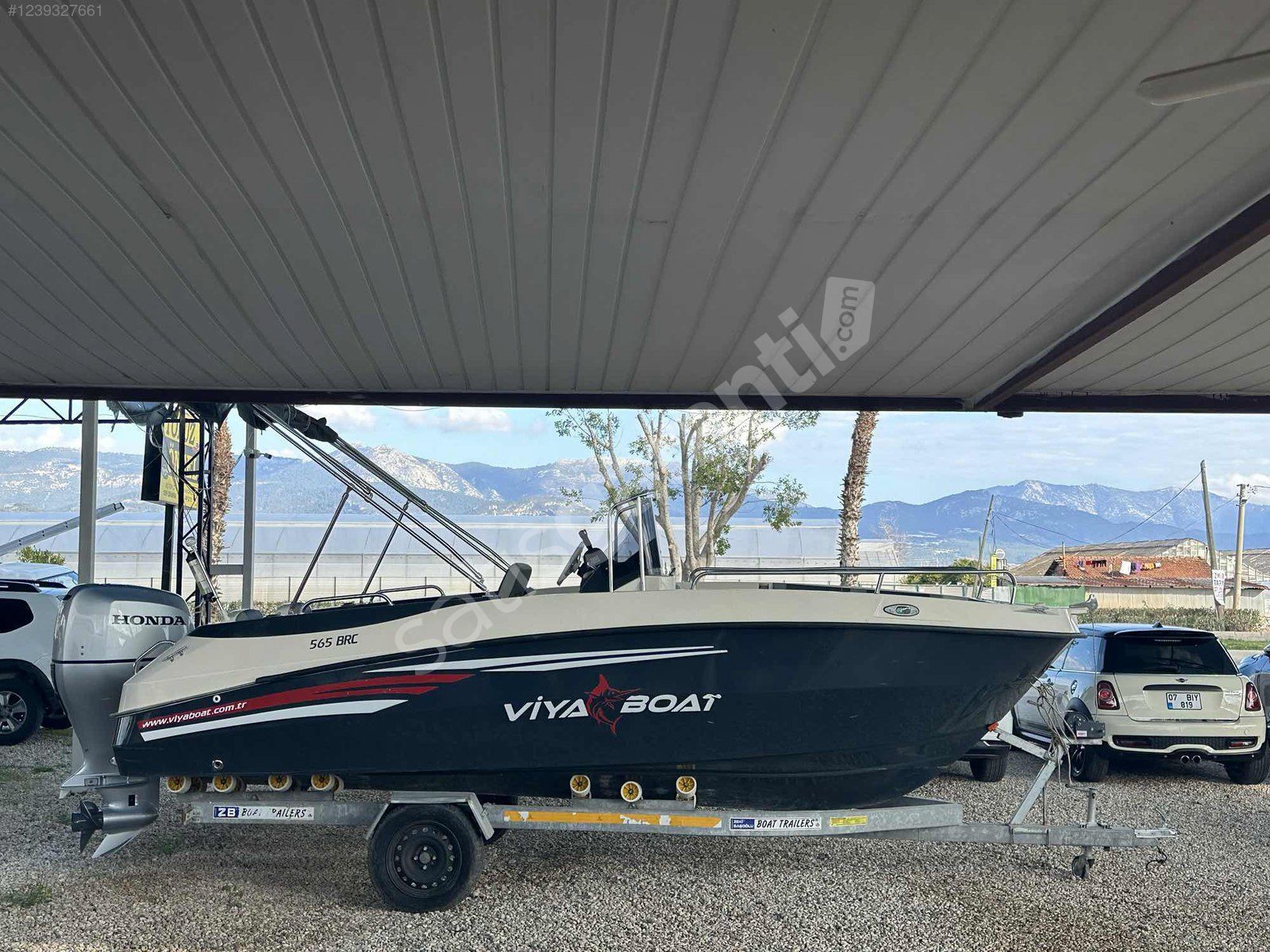 ERTÜRK'DEN VİYABOAT 5.65 115LİK HONDA 2020 MDL 150 SAATTE